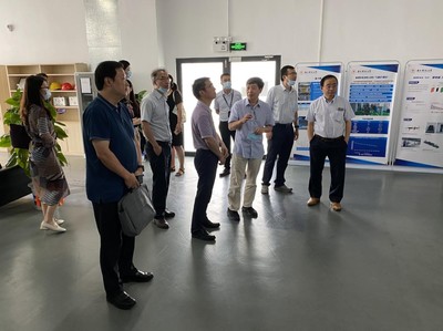 廣東省科技廳引智處梁勤儒處長一行來訪我司調研